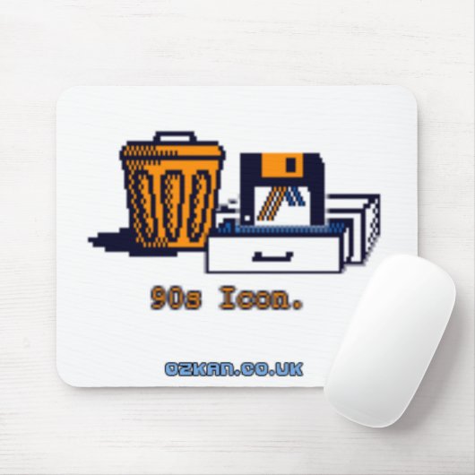 90s Pictogram,Amiga Muismat (Met muis)