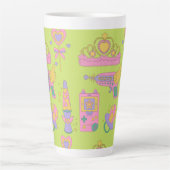 90s pictogrammen latte mok (Voorkant)