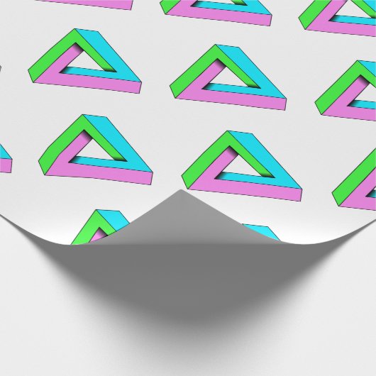 90s pop art design cadeaupapier (Hoek)