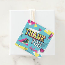 90's Pop felle kleur Verjaardag dank u