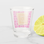 90's Preppy Party Shot Glas (Achterkant)