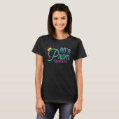 90's Prom Queens Disco Throwback Nostalgic Geeky T-shirt (Voorkant volledig)