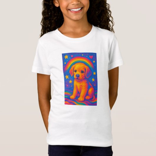 90s Puppy Art! T-shirt (Voorkant)