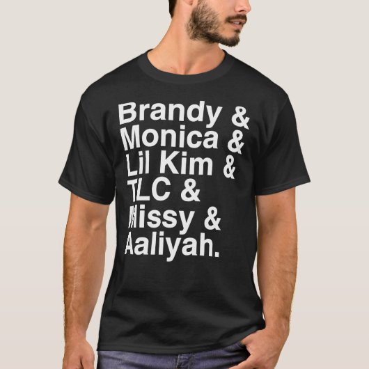 90s R&amp;B Relaxed Fit T-Shirt (Voorkant)