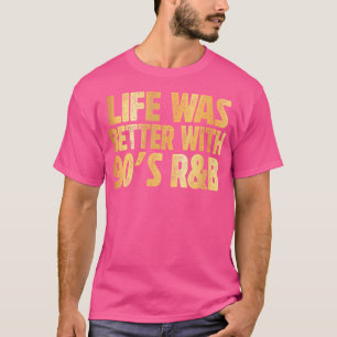 90's RB Muziek Voor Mannen Vrouwen Meisje RNB Love T-shirt