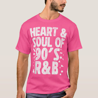 90's RB Muziek Voor Mannen Vrouwen Meisje RNB Love T-shirt