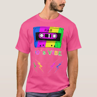 90s RB Vibes Retro Cassettebandje Graphic T-shirt