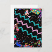 90s Retro  Bedankkaart (Voorkant / Achterkant)