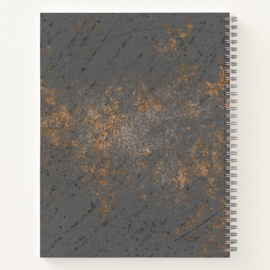 90s Retro Camera  Notitieboek (Achterkant)