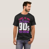 90s Retro Costume Party 1990s Disco Music Ninetie T-shirt (Voorkant volledig)