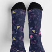 90's retro geometrisch patroon sokken (Top)