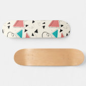 90s Retro Geometrische Skateboard (Horizontaal)