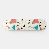 90s Retro Geometrische Skateboard (Horizontaal)