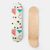 90s Retro Geometrische Skateboard (Voorkant)