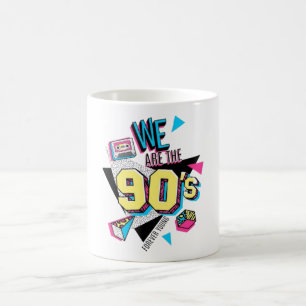 90s Retro Grafische T-shirt - Vintage We Are The 9 Koffiemok