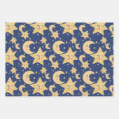 90s retro inpakpapier plat vel set van 3 (Voorkant 2)