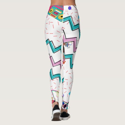 90s Retro Leggings (Achterkant)