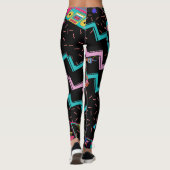 90s Retro Leggings (Achterkant)