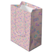 90s Retro Medium Cadeauzakje (Achterkant Gekanteld)