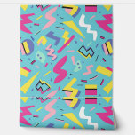 90s Retro Pop Art Pattern Behang<br><div class="desc">90s Retro Pop Art Pattern</div>