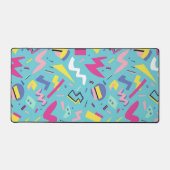 90s Retro Pop Art Pattern Bureaumat (Voorkant)