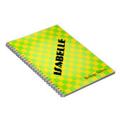 90s Retro Schaakbord Persoonlijk Notitieboek (Rechterzijde)
