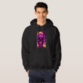 90's Retro Synthwave Japanese Vaporwave Otaku Aest Hoodie (Voorkant volledig)