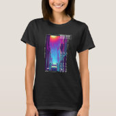 90's Retro Synthwave Japanese Vaporwave Otaku Aest T-shirt (Voorkant)