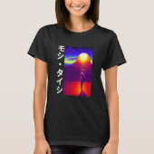 90's Retro Synthwave Japanese Vaporwave Otaku Aest T-shirt (Voorkant)