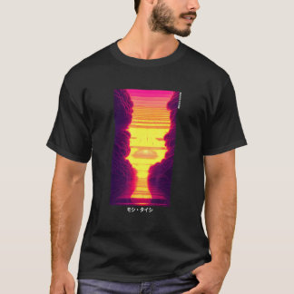 90's Retro Synthwave Japanse Vaporwave Otaku Aest T-shirt