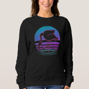 90s Retro Vaporwave Exotische Vogelliefhebber Dier Trui
