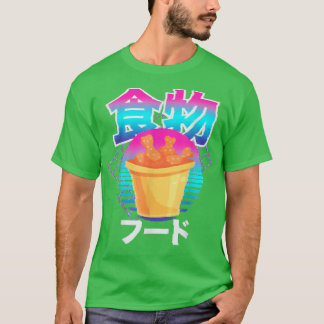 90s Retro Vaporwave Pastel Japan Gaming Kanji Chic T-shirt