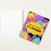 90s Retro Week- en Maandplanner – Kleurrijk Ge Planner (Display)
