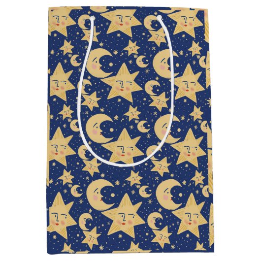 90s retro Whimsy Gothic Celestial Medium Cadeauzakje (Voorkant)