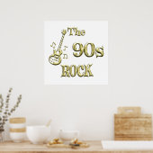 90s ROCK Poster (Keuken)