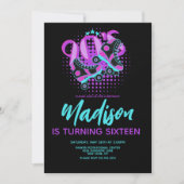 90s Roller Schaatsen Theme Birthday Party Invitati Kaart (Voorkant)