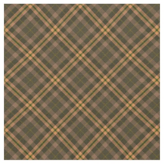 90s Schuin geruite herfstpatroon Bruine Grunge Aar Stof (Close Up)