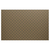 90s Schuin geruite herfstpatroon Bruine Grunge Aar Stof (Fat Quarter)