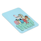 90's Sesamstraat Surf Magneet (Rechterzijde)