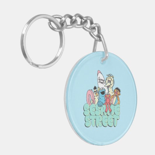 90's Sesamstraat Surf Sleutelhanger (Voorkant Links)