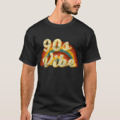 90s sfeer vintage stijl t-shirt (Voorkant)