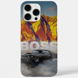 90's Spierphonehoesje met Muscle Car | Retro Klass iPhone 16 Pro Max Hoesje