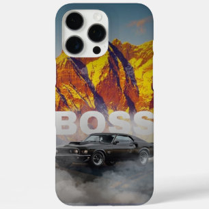 90's Spierphonehoesje met Muscle Car Retro Klass iPhone 16 Pro Max Hoesje