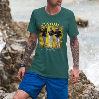 90's Sport Bootleg Rap Maatwerk Foto T-shirt