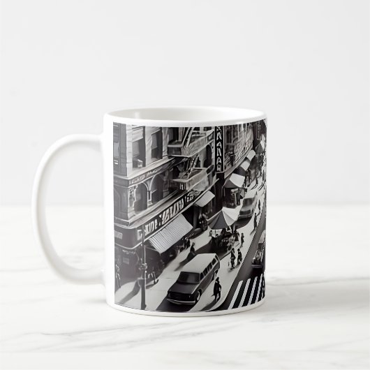 90s stijl Cup Koffiemok (Links)