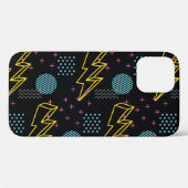 90's stijl: kleurrijk abstract patroon Case-Mate iPhone case (Achterkant (horizontaal))