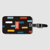 90s Street Icons seamless scandinavian pattern Bagagelabel (Voorkant (horizontaal))