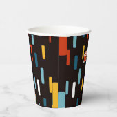 90s Street Icons seamless scandinavian pattern Papieren Bekers (Rechts)