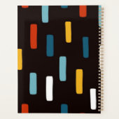 90s Street Icons seamless scandinavian pattern Planner (Achterkant)