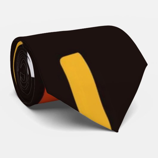 90s Street Icons seamless scandinavian pattern Stropdas (Opgerold)